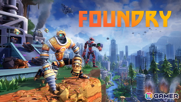 工場建設・自動化サンドボックスゲーム「FOUNDRY」のアップデート「Rails ＆ Reactors」が4月28日に配信！列車×巨大発電で工場は新次元への画像1