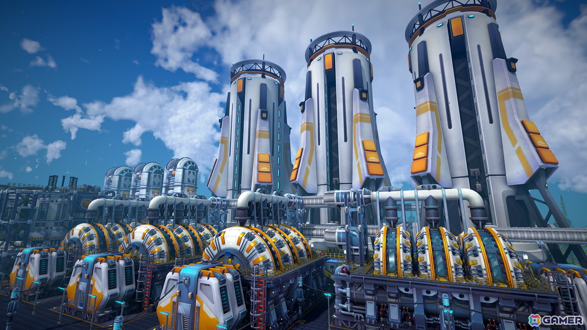 工場建設・自動化サンドボックスゲーム「FOUNDRY」のアップデート「Rails & Reactors」が4月28日に配信!列車×巨大発電で工場は新次元への画像
