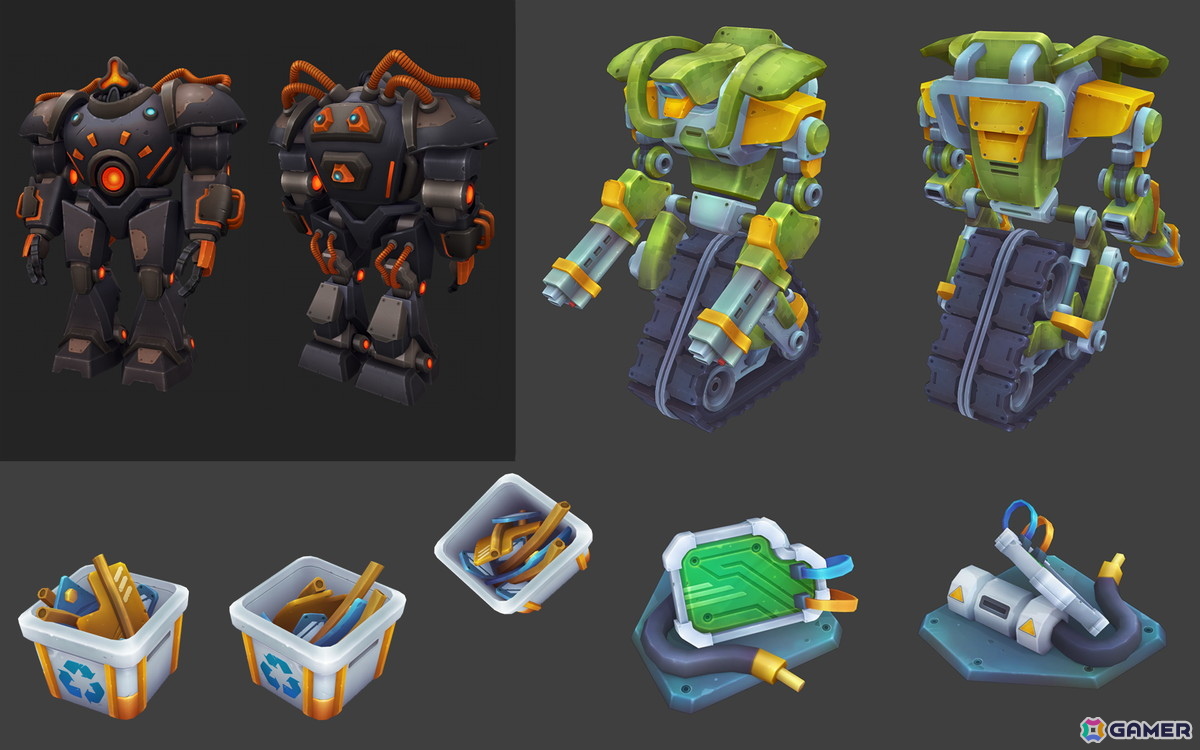 工場建設・自動化サンドボックスゲーム「FOUNDRY」のアップデート「Rails & Reactors」が4月28日に配信!列車×巨大発電で工場は新次元への画像