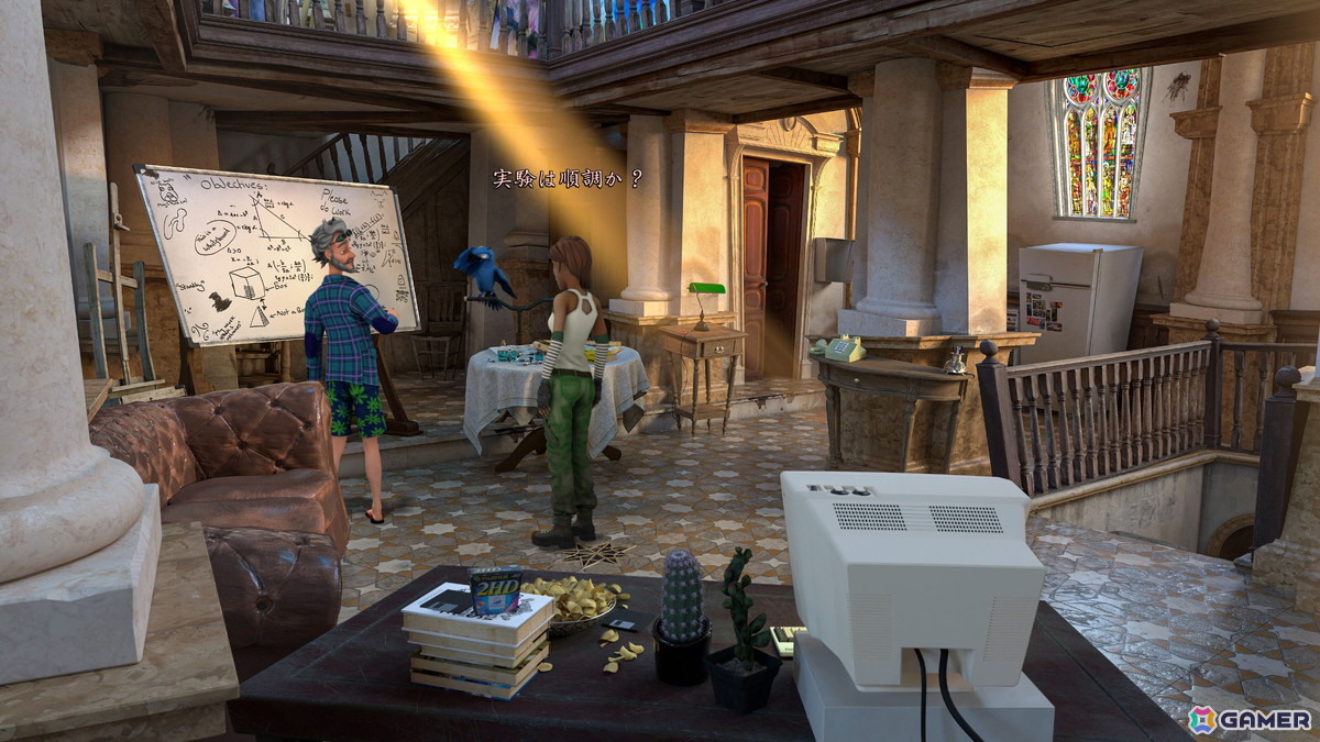 時間旅行をテーマにしたストーリー重視のSFアドベンチャー「ワールライト・タイムリミット」のPC版が5月14日に配信！の画像15