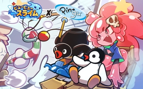新作放置系スライム進化RPG「ピューピュースライム」の事前登録がスタート！リリース時に「ピングー」とのコラボも開催決定