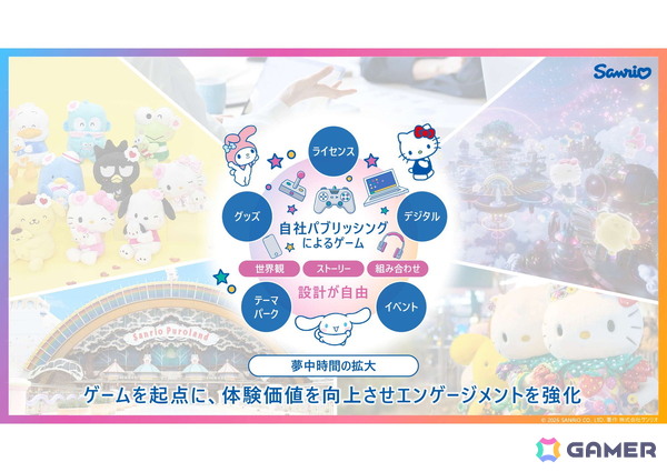 サンリオがリスクのある自社パブリッシングに取り組む理由とは？「サンリオ パーティランド」を皮切りに2029年3月期までに計10タイトルをリリースの画像7