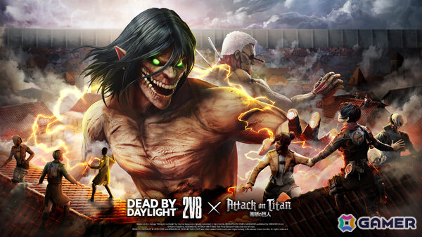 「Dead by Daylight」2対8モードがパワーアップして4月29日より再登場！「進撃の巨人コレクション」には新たなコーディネイトが多数追加の画像1