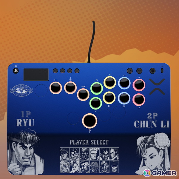 「ストリートファイターIIチャンピオンエディション」とコラボしたレバーレスコントローラーVictrix「Pro KO」とバックパックが5月22日に発売！の画像1