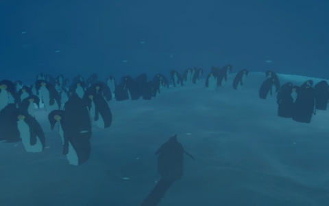 ペンギンの視点で体験するラヴクラフト風ナラティブコズミックホラー「Penguin Colony」が2026年にリリース
