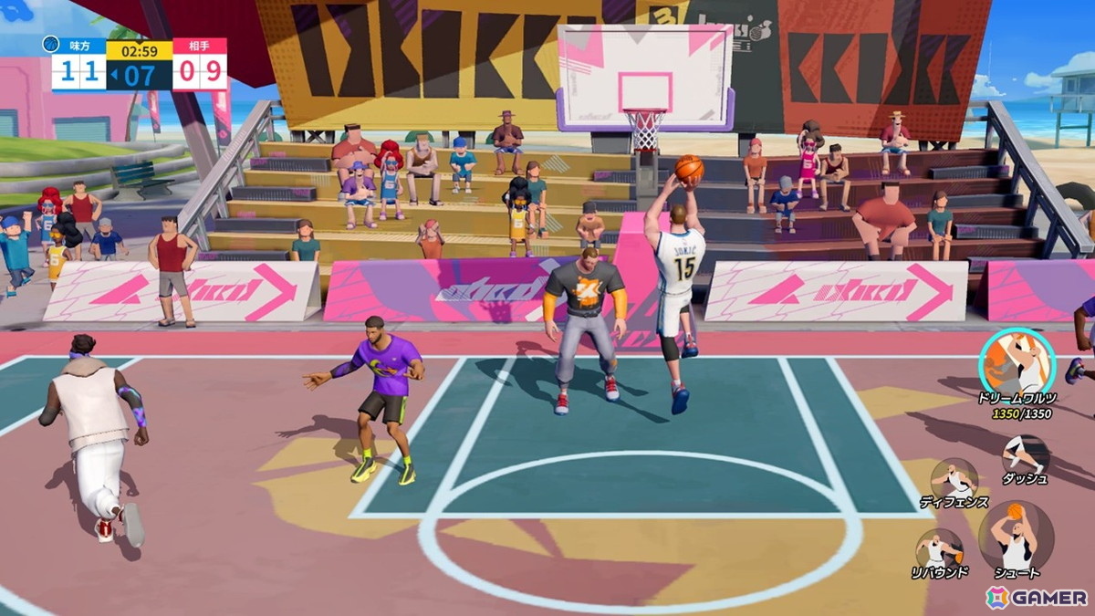 「NBAダンクシティ」の日本展開が決定！スピーディーな11点マッチやアリーナ対戦が特徴の3on3ストリートバスケゲームの画像3