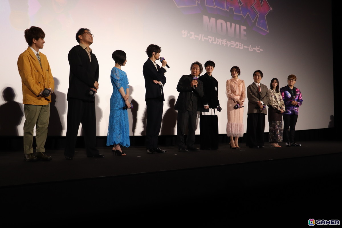 映画「ザ・スーパーマリオギャラクシー・ムービー」日本語版プレミアム試写会リポート：マリオ役・宮野真守「この映画には夢が詰まっています」の画像