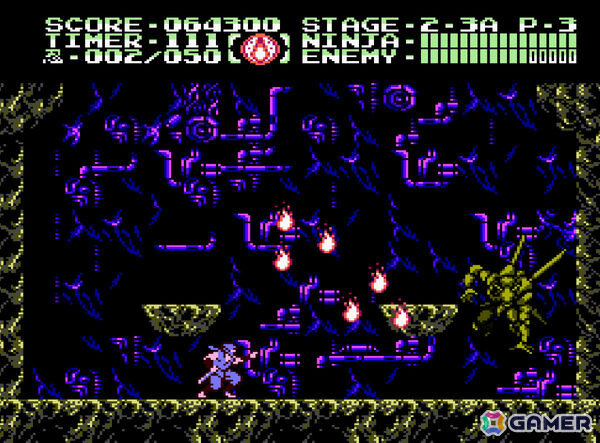 横スクロールアクション「コンソールアーカイブス 忍者龍剣伝III 黄泉の方船」がPS5/Switch 2で4月23日に配信!の画像
