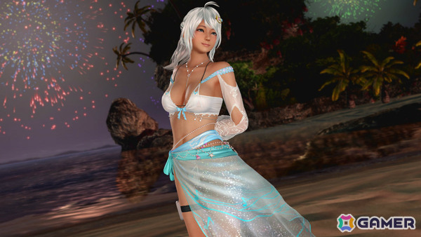 「DEAD OR ALIVE XVV」パティ（CV：高野麻里佳）のトゥルーカラーコーデ「ブレンデッド・ウェーブ」が登場！オシャレ好きなパティの成長した姿を表現の画像1
