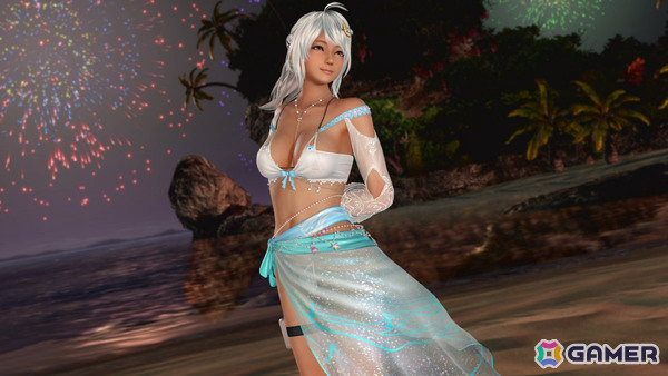 「DEAD OR ALIVE XVV」パティ(CV:高野麻里佳)のトゥルーカラーコーデ「ブレンデッド・ウェーブ」が登場!オシャレ好きなパティの成長した姿を表現の画像