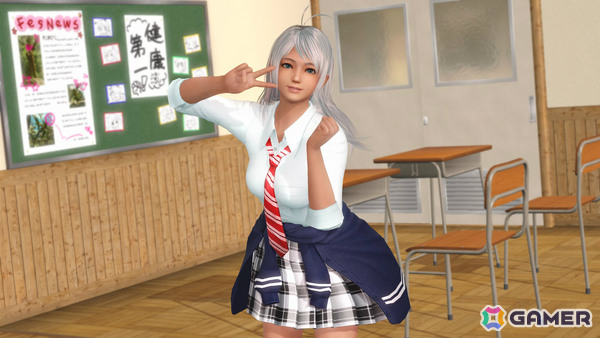 「DEAD OR ALIVE XVV」パティ（CV：高野麻里佳）のトゥルーカラーコーデ「ブレンデッド・ウェーブ」が登場！オシャレ好きなパティの成長した姿を表現の画像2