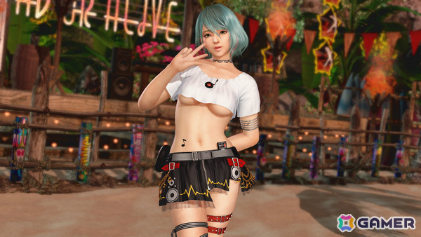 「DEAD OR ALIVE XVV」パティ（CV：高野麻里佳）のトゥルーカラーコーデ「ブレンデッド・ウェーブ」が登場！オシャレ好きなパティの成長した姿を表現の画像5