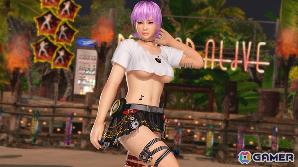 「DEAD OR ALIVE XVV」パティ（CV：高野麻里佳）のトゥルーカラーコーデ「ブレンデッド・ウェーブ」が登場！オシャレ好きなパティの成長した姿を表現の画像6