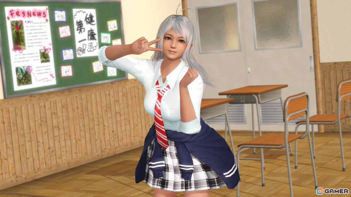 「DEAD OR ALIVE XVV」パティ(CV:高野麻里佳)のトゥルーカラーコーデ「ブレンデッド・ウェーブ」が登場!オシャレ好きなパティの成長した姿を表現の画像