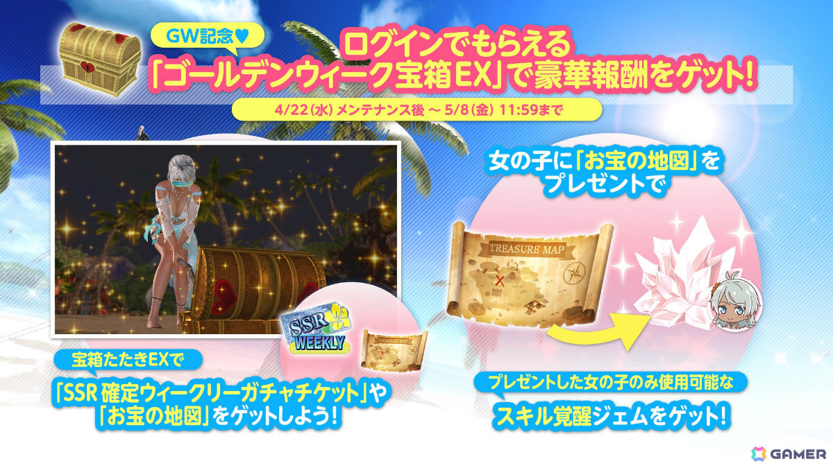 「DEAD OR ALIVE XVV」パティ(CV:高野麻里佳)のトゥルーカラーコーデ「ブレンデッド・ウェーブ」が登場!オシャレ好きなパティの成長した姿を表現の画像