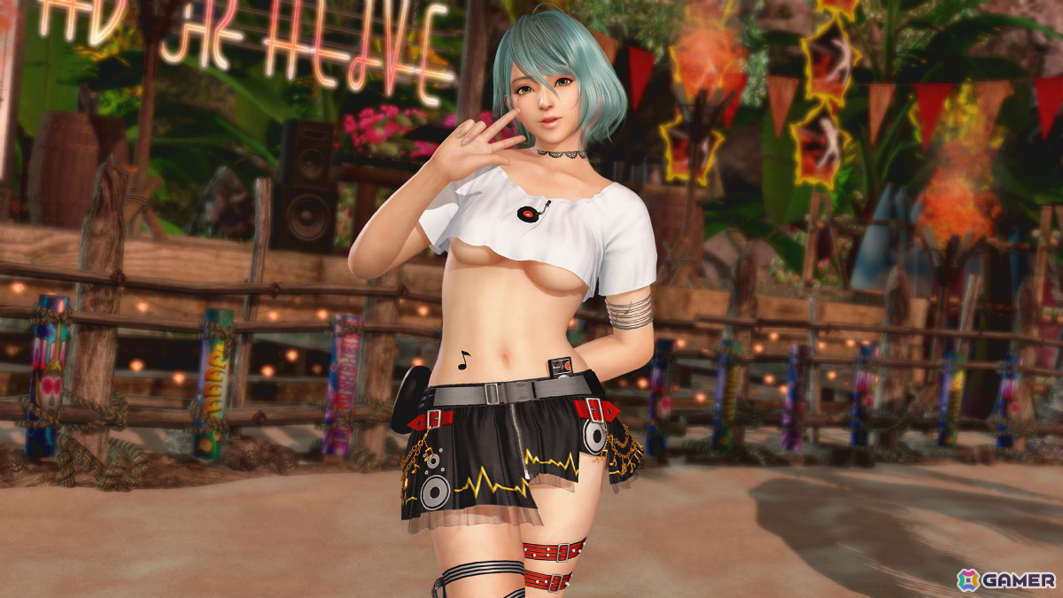 「DEAD OR ALIVE XVV」パティ(CV:高野麻里佳)のトゥルーカラーコーデ「ブレンデッド・ウェーブ」が登場!オシャレ好きなパティの成長した姿を表現の画像