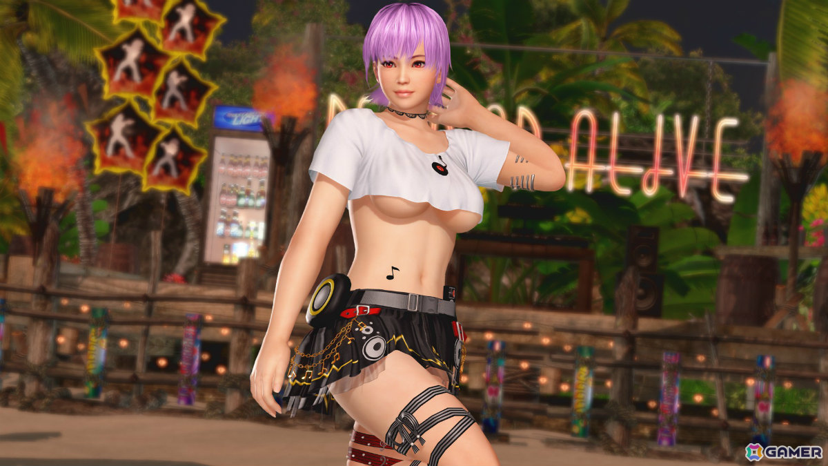 「DEAD OR ALIVE XVV」パティ(CV:高野麻里佳)のトゥルーカラーコーデ「ブレンデッド・ウェーブ」が登場!オシャレ好きなパティの成長した姿を表現の画像