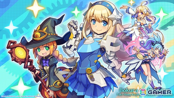 王国復興アクションRPG「ぼくらのキングダム 時食む果実といにしえの魔物」が発売！「ぎゃる☆がん だぶるぴーす」キャラクタースキンの情報も公開にの画像6