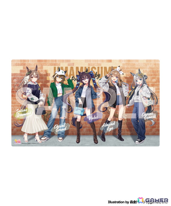 「ウマ娘 プリティーダービー」とZOZOTOWN・アパレルブランドがコラボした限定アイテムを4月24日より販売！特別衣装で描き起こした総勢15名のウマ娘が登場の画像5