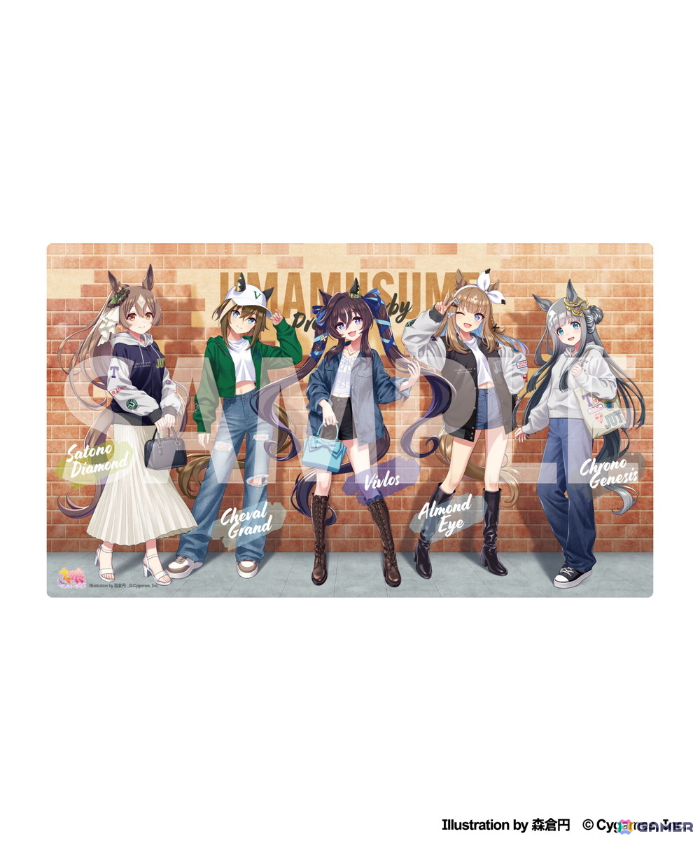 「ウマ娘 プリティーダービー」とZOZOTOWN・アパレルブランドがコラボした限定アイテムを4月24日より販売!特別衣装で描き起こした総勢15名のウマ娘が登場の画像