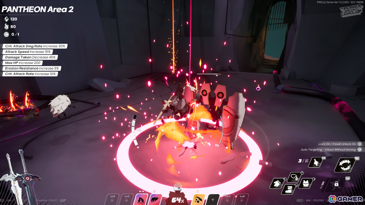 ピッコマのウェブトゥーンを原作としたスタイリッシュアクションローグライト「万年レベル1プレイヤー」のSteamデモ版が公開！の画像8
