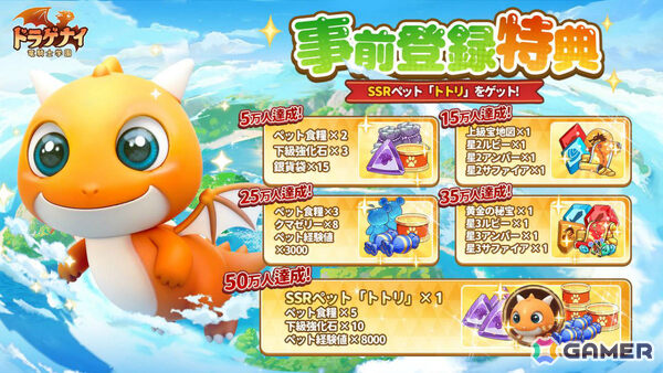 竜と魔法の世界を旅するアクションRPG「ドラゲナイ：竜騎士学園」が配信！★7竜獣やSSRペット「トトリ」などの特典をゲットしようの画像5