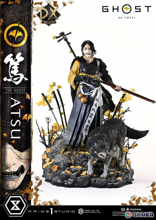 「Ghost of Yōtei」から主人公・篤がリアルエリートマスターラインで立体化！修羅場で磨いた不動心と拭うことのできない復讐心を二刀を構えた姿で捉えたスタチューの画像10