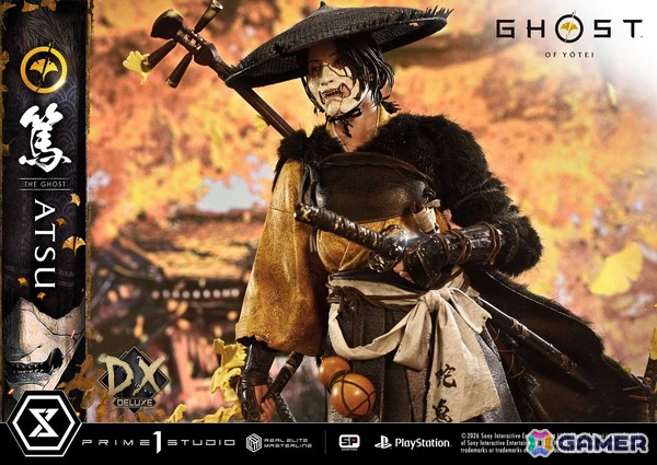 「Ghost of Yōtei」から主人公・篤がリアルエリートマスターラインで立体化！修羅場で磨いた不動心と拭うことのできない復讐心を二刀を構えた姿で捉えたスタチューの画像15