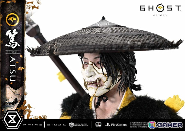 「Ghost of Yōtei」から主人公・篤がリアルエリートマスターラインで立体化！修羅場で磨いた不動心と拭うことのできない復讐心を二刀を構えた姿で捉えたスタチューの画像4