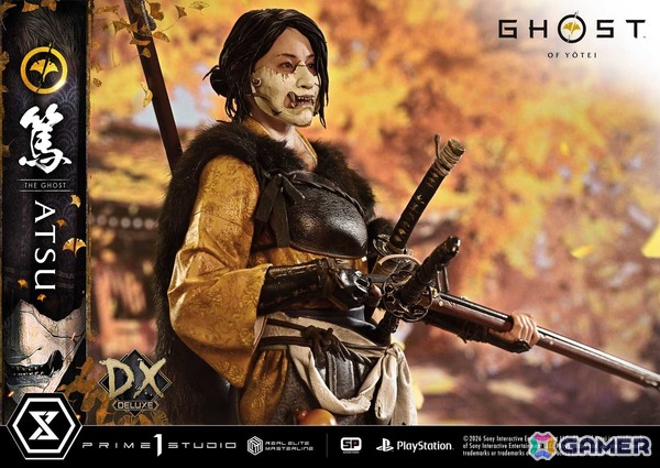 「Ghost of Yōtei」から主人公・篤がリアルエリートマスターラインで立体化！修羅場で磨いた不動心と拭うことのできない復讐心を二刀を構えた姿で捉えたスタチューの画像8