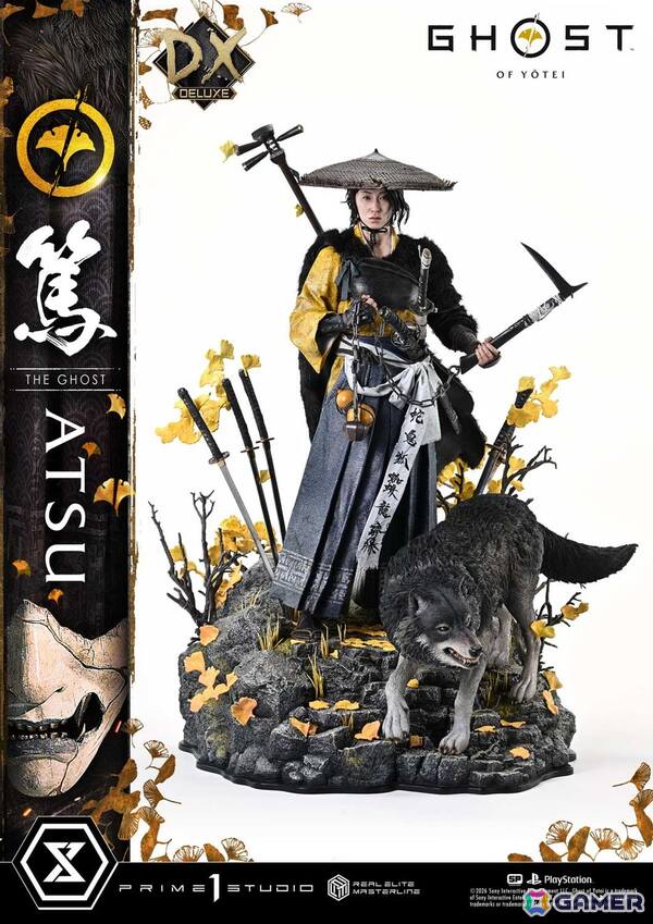 「Ghost of Yōtei」から主人公・篤がリアルエリートマスターラインで立体化！修羅場で磨いた不動心と拭うことのできない復讐心を二刀を構えた姿で捉えたスタチューの画像9
