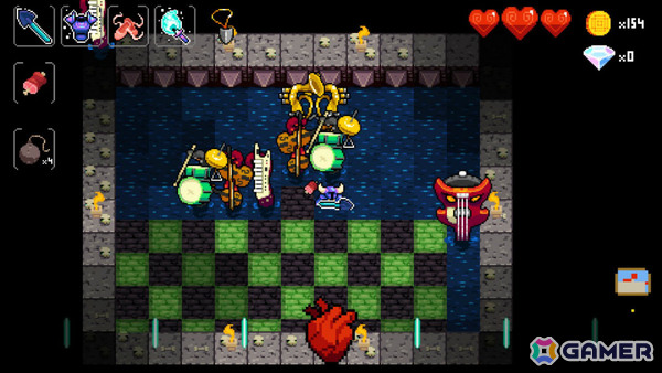 「クリプト・オブ・ネクロダンサー」ショベルナイトがプレイアブル参戦するDLCが配信!Jake Kaufman氏、Manami Matsumae氏による楽曲も収録の画像