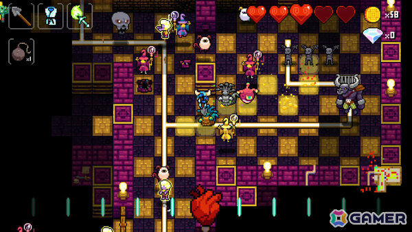 「クリプト・オブ・ネクロダンサー」ショベルナイトがプレイアブル参戦するDLCが配信!Jake Kaufman氏、Manami Matsumae氏による楽曲も収録の画像