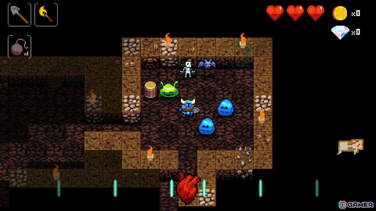 「クリプト・オブ・ネクロダンサー」ショベルナイトがプレイアブル参戦するDLCが配信！Jake Kaufman氏、Manami Matsumae氏による楽曲も収録の画像3