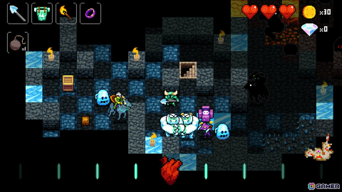 「クリプト・オブ・ネクロダンサー」ショベルナイトがプレイアブル参戦するDLCが配信！Jake Kaufman氏、Manami Matsumae氏による楽曲も収録の画像4
