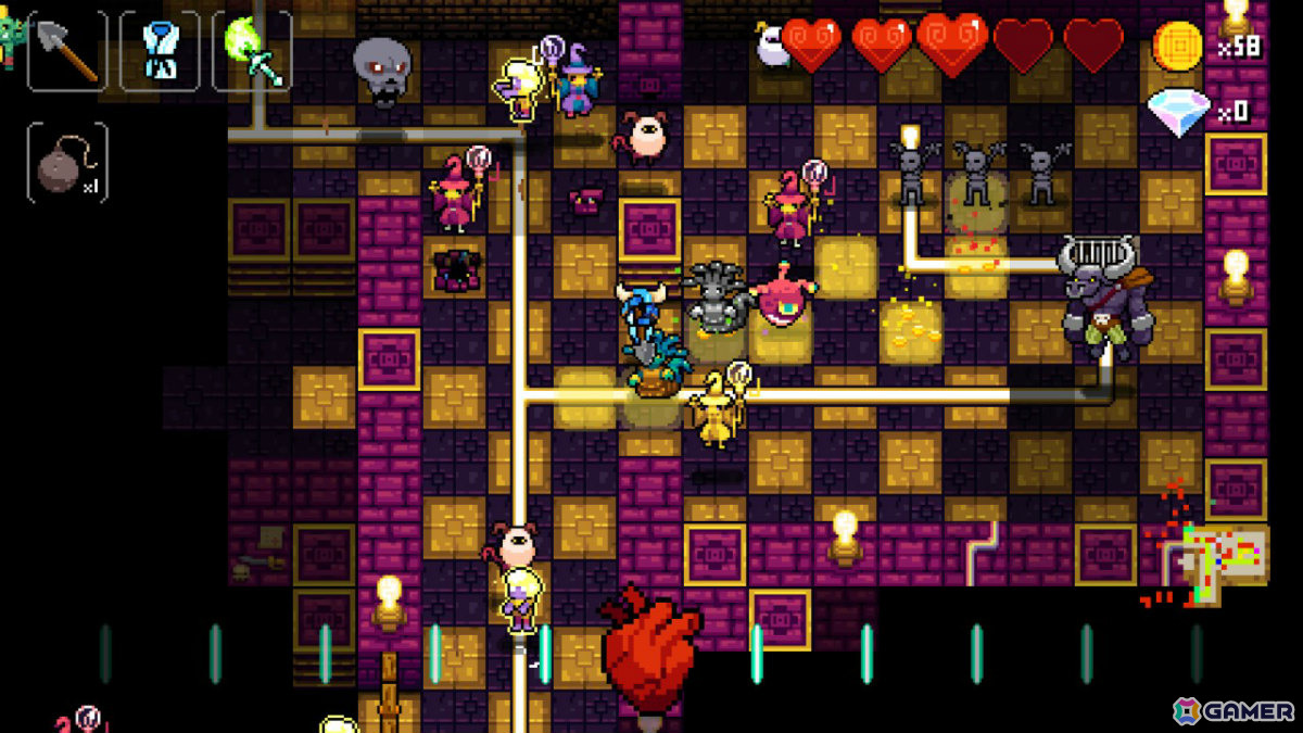 「クリプト・オブ・ネクロダンサー」ショベルナイトがプレイアブル参戦するDLCが配信！Jake Kaufman氏、Manami Matsumae氏による楽曲も収録の画像5