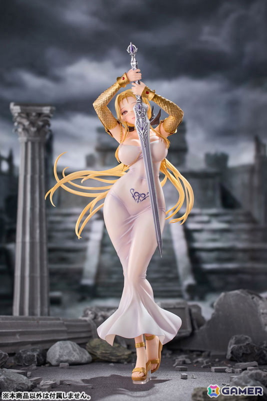 「ブラウンダスト」圧倒的な存在感を放つ「使徒 オリビエ」が1/6スケールフィギュアとなって登場！肌の質感や衣装の造形は必見の画像2
