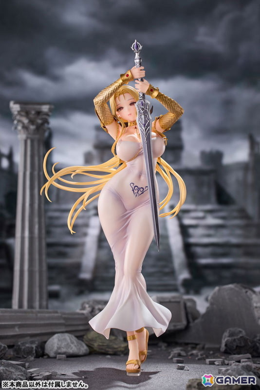 「ブラウンダスト」圧倒的な存在感を放つ「使徒 オリビエ」が1/6スケールフィギュアとなって登場！肌の質感や衣装の造形は必見の画像11