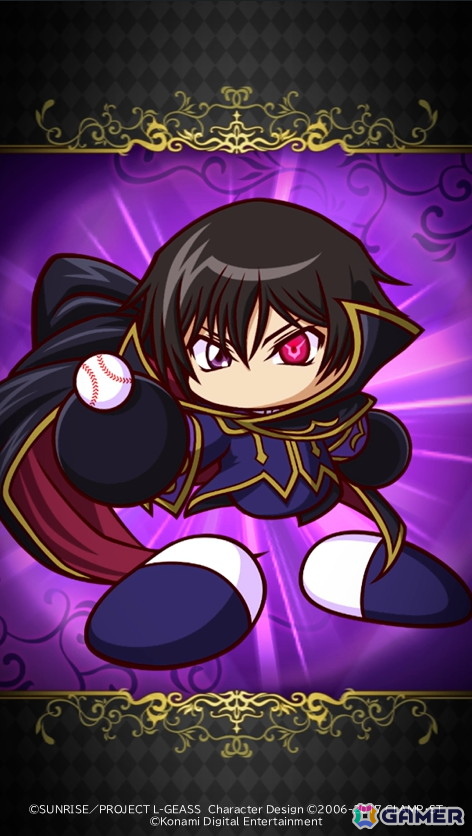 「パワプロアプリ」でアニメ「コードギアス 反逆のルルーシュ」とのコラボが開催!ルルーシュやスザク、カレンたちがコラボイベキャラとして登場の画像