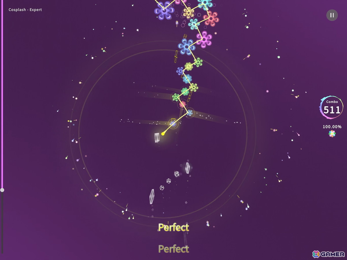 物理演算リズムゲーム「dropin - 重力のある音ゲー」がiOS/Android向けに配信!最大5曲を採用する楽曲公募コンテストも開催の画像