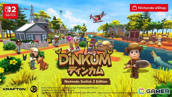 サバイバルライフシミュレーションゲーム「Dinkum」のSwitch 2版が配信！Steam版の正式リリース1周年を記念した大型アップデートも実施の画像1