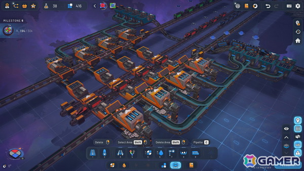 「shapez 2」正式版がSteamにてついに配信！新たに追加された製造モードでさらに大規模な工場を構築しようの画像4