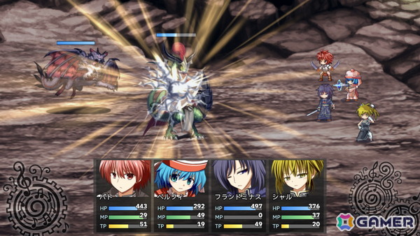 「ルミネックス カルテット」がSteamで配信!「文字化化」「狂気より愛をこめて」楽曲担当の宇城和孝氏が個人開発した“音”のRPGの画像