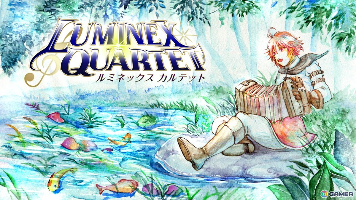 「ルミネックス カルテット」がSteamで配信!「文字化化」「狂気より愛をこめて」楽曲担当の宇城和孝氏が個人開発した“音”のRPGの画像