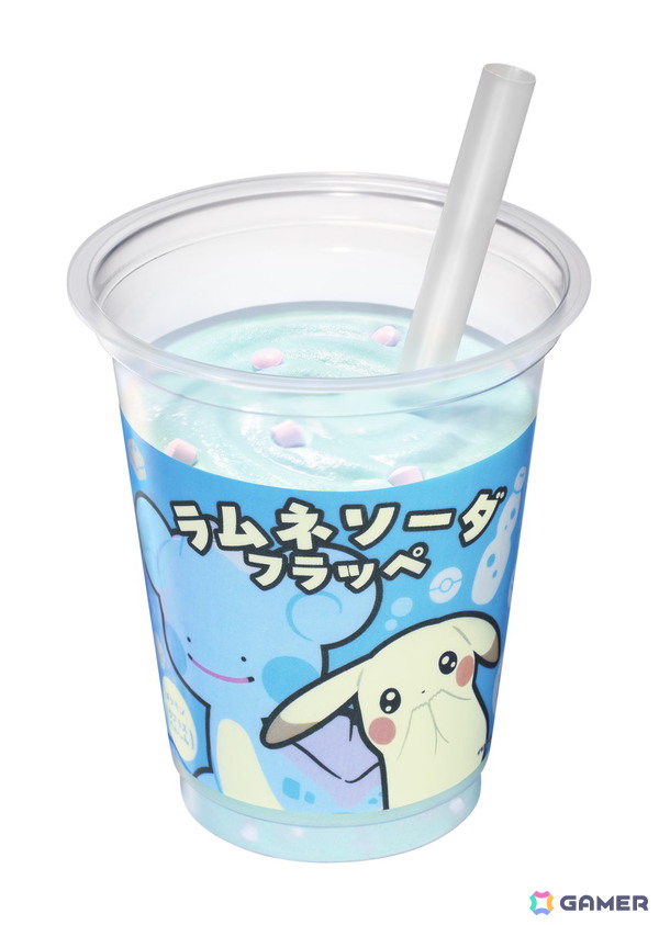 「ぽこポケ」コラボのフラッペがファミマに4月28日より登場！メタモンとピカチュウがモチーフのオリジナル商品もの画像3