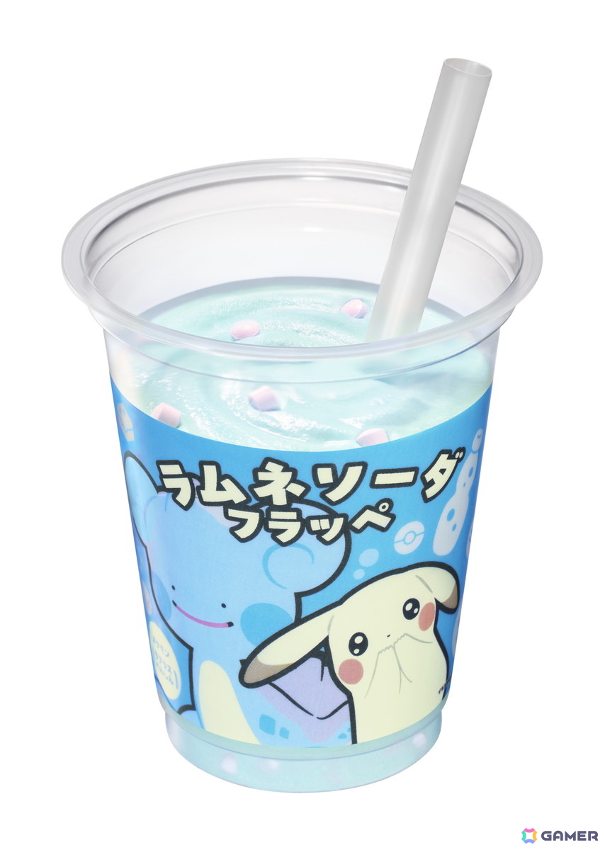「ぽこポケ」コラボのフラッペがファミマに4月28日より登場！メタモンとピカチュウがモチーフのオリジナル商品もの画像