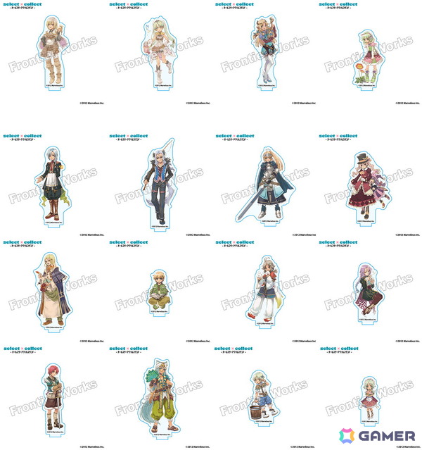 自由に選べる受注販売ブランド「セレクト×コレクト」から「ルーンファクトリー」シリーズのアクリルスタンド全30種が受注受付開始！の画像2