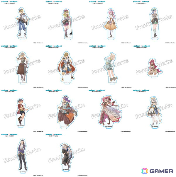 自由に選べる受注販売ブランド「セレクト×コレクト」から「ルーンファクトリー」シリーズのアクリルスタンド全30種が受注受付開始！の画像3