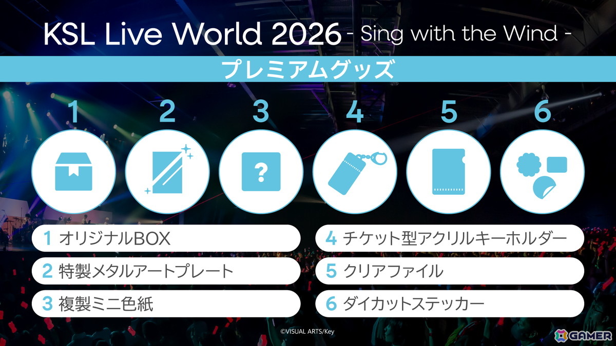Key最新フルプライス作品「anemoi」が発売!楽曲63曲収録した全3枚組の音楽アルバムや「KSL Live World 2026」の追加アーティスト情報もの画像