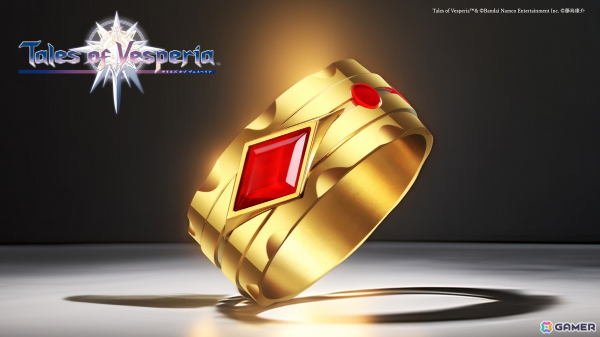 「テイルズ オブ ヴェスペリア」ユーリの魔導器をモチーフにしたメタルバングルが制作決定!造形と素材にこだわった観賞用メタルバングルの画像